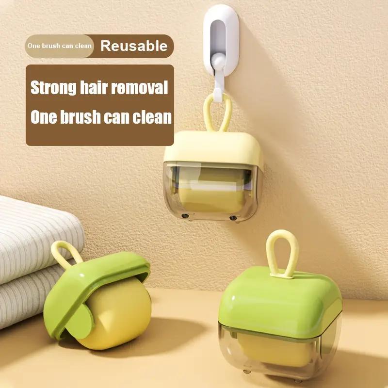 Mini Reusable Washable Hair Remover Strong Sticky Hair Sticking Clothing Pet Furniture Cleaning Durable Plastic Material Small And Easy To Operate