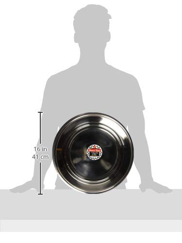 SPOT Mirror Finish 100% Rust Resistant Stainless Steel Pet Dish, 10 Quart, Suitable for Dogs and Cats