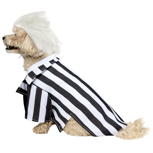 Beetlejuice: Beetlejuice Pet Costume for For Dogs or Cats by Rubies, Large