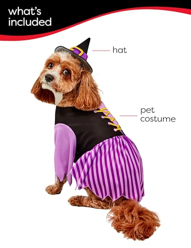 Rubies Witch Pet Costume for Dogs or Cats, Medium