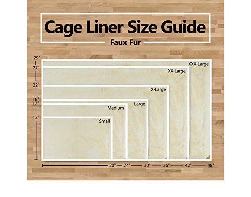 Bone Dry Ultra Soft Faux Fur Pet Crate Liner, XX-Large, 27x42", Cranberry