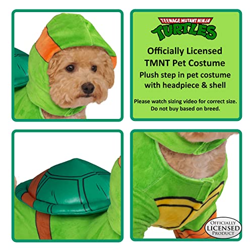 Teenage Mutant Ninja Turtles: TMNT Pet Costume for For Dogs or Cats by Rubies, Small