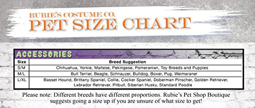 Rubies Wizard Hat W/Beard Pet Set for Dogs or Cats, S/M