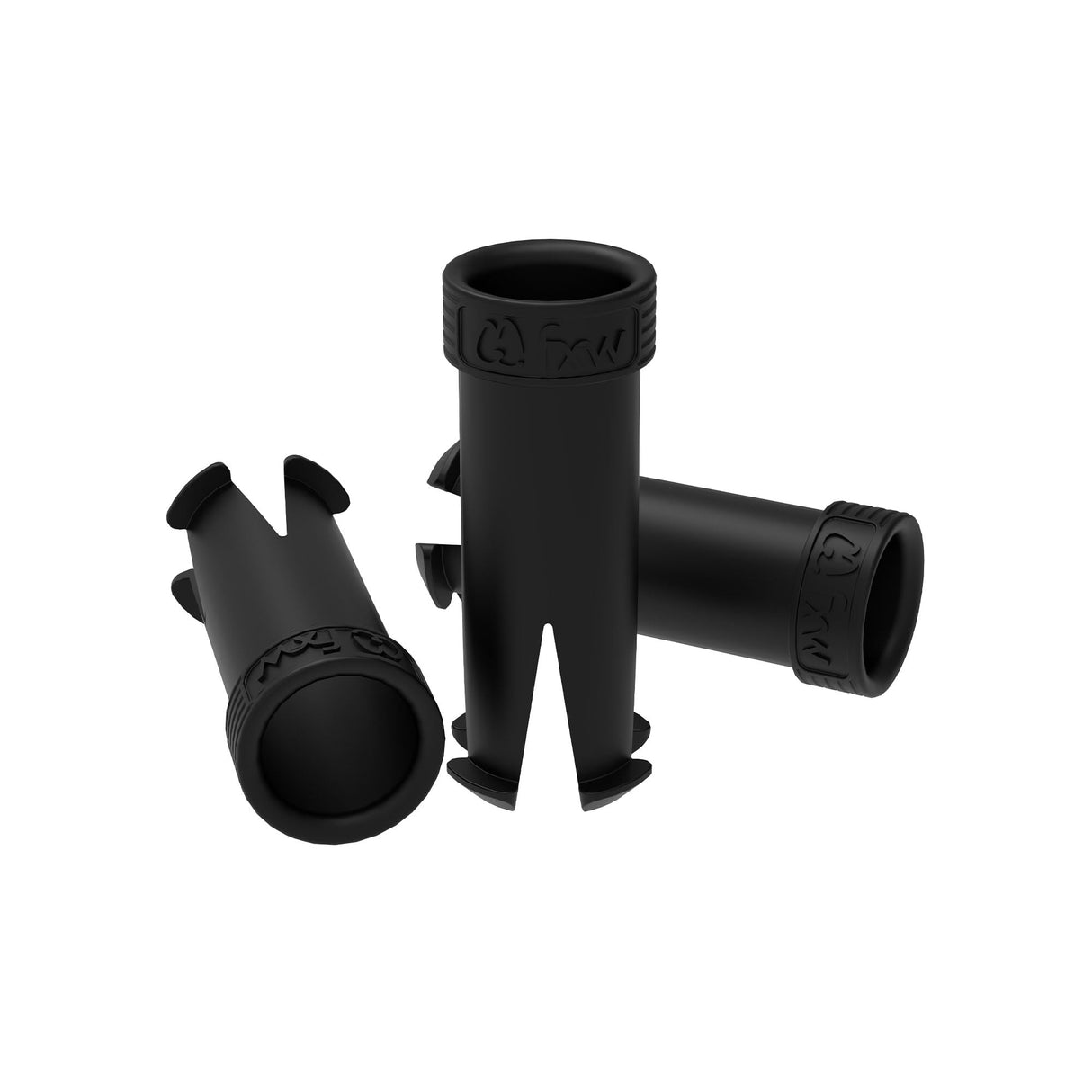 FXW Dog Playpen Accessories - Muffler Tubes, Compatible with FXW Rollick/Instant Dog Playpen (Replacement for HomePlus/Dog Gate) (32PCS, Black) │ Patented