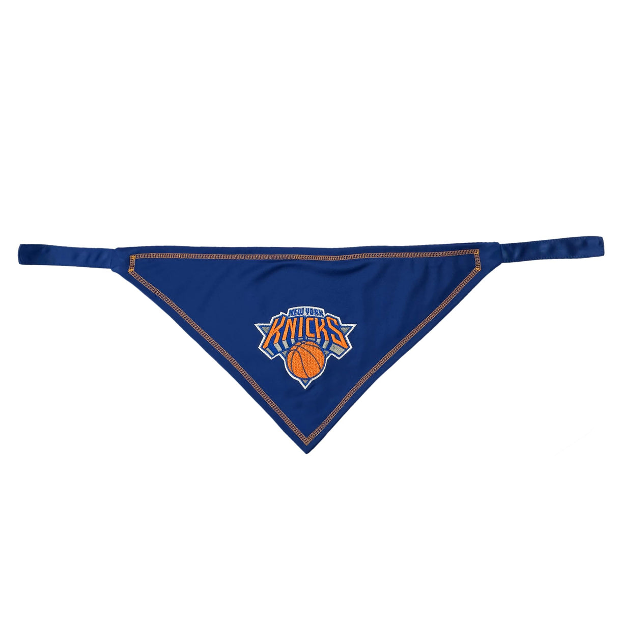Pets First NBA New York Knicks TIE Bandana, Size Large/X-Large. Dog Bandana Scarf Bib for Pet Cat Dog. The Ultimate Game-Day, Party Bandana