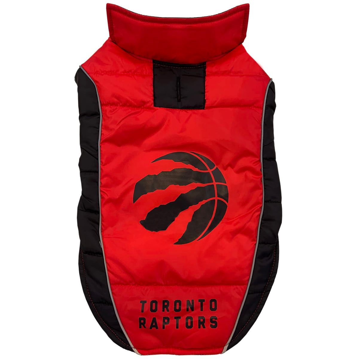 NBA Toronto Raptors Puffer Vest for Dogs & Cats, Size Large. Warm, Cozy, and Waterproof Dog Coat, for Small and Large Dogs/Cats. Best NBA Licensed PET Warming Sports Jacket