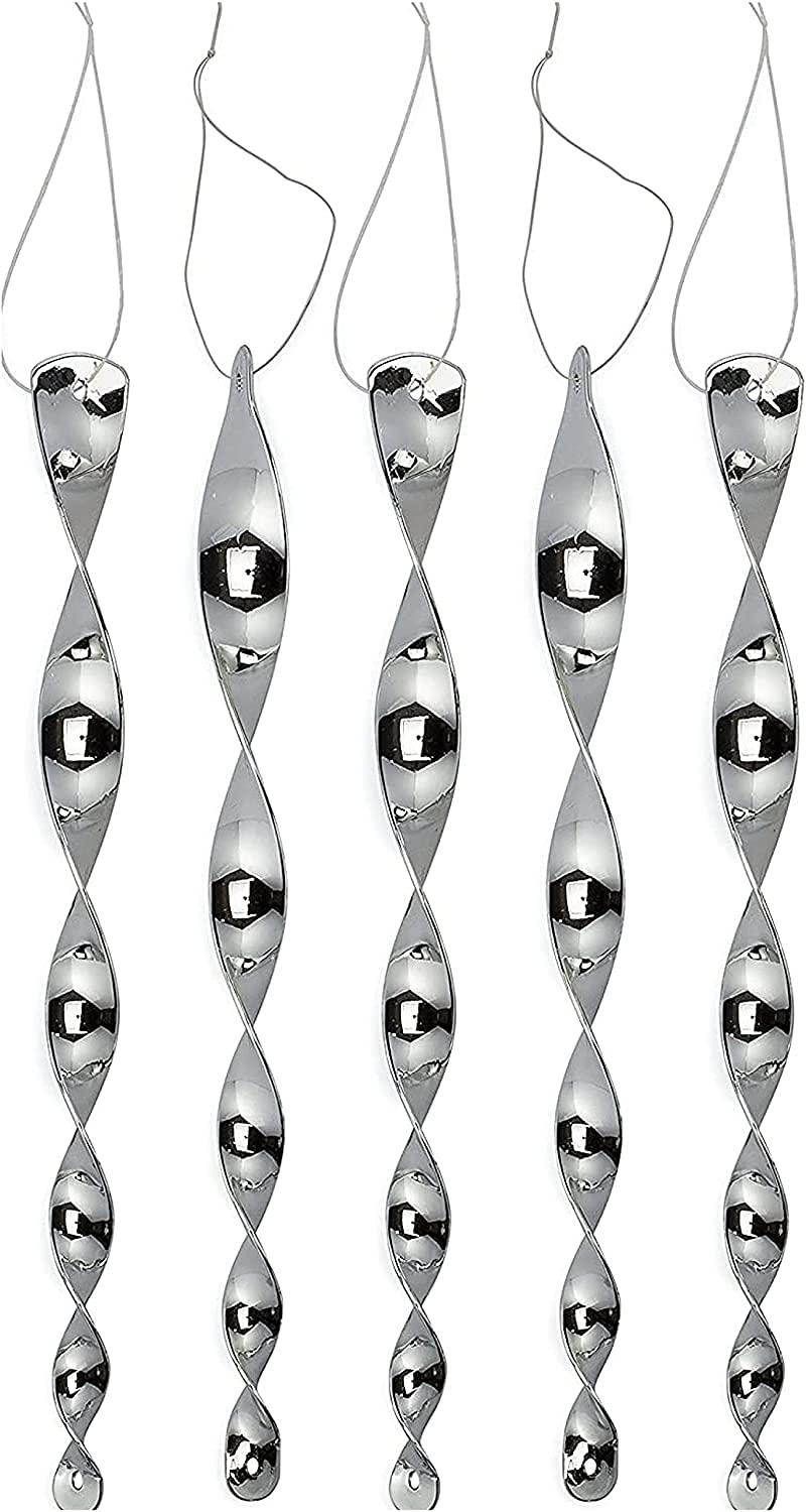 Repellent Wind Twisting Scare Rods (12 inch) (Set of 5) Keep Birds Away from Your Home, Garden, Patio - Decorate Your Home and Garden with These Stunning Bird Scarers