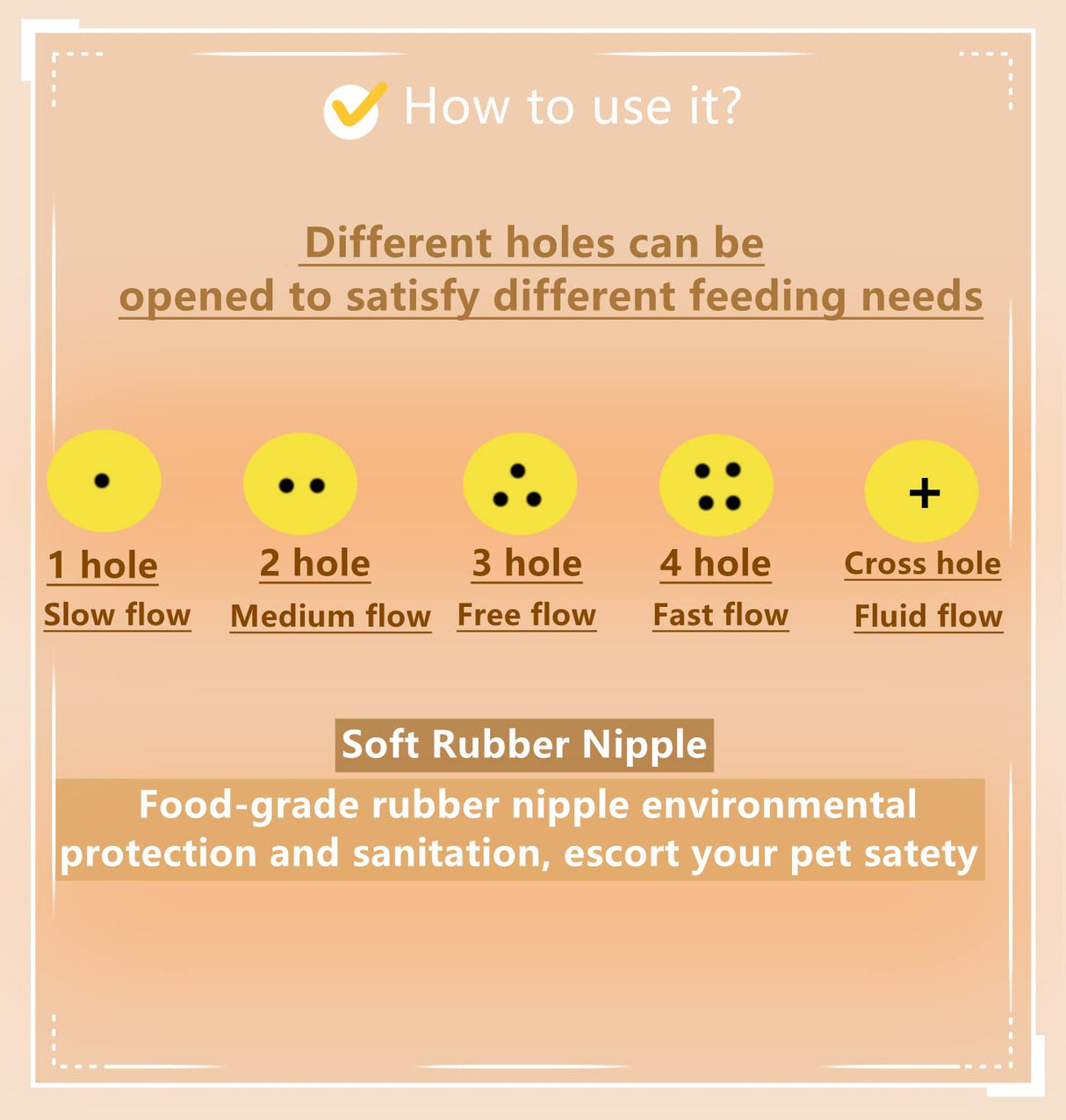 Cassielhouse Pet Feeding Bottle,pet Feeding Tool,Pet Syringe,Pet Nursing kit,Pet Puppy Bottles,Pet Pill Shooter Dispenser,Dog cat Feeding Bottle,Small Animal Silicone Nipples