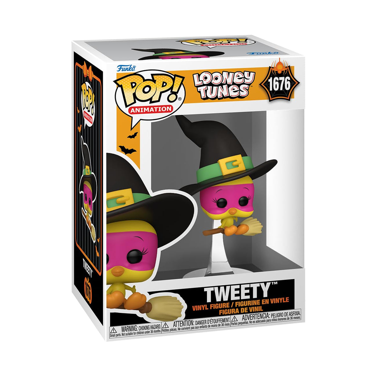 Funko POP! Animation: Tweety Bird - (Witch) - Looney Tunes - Collectable Vinyl Figure - Gift Idea - Official Merchandise - for Kids & Adults - Horror Fans - Model Figure for Collectors
