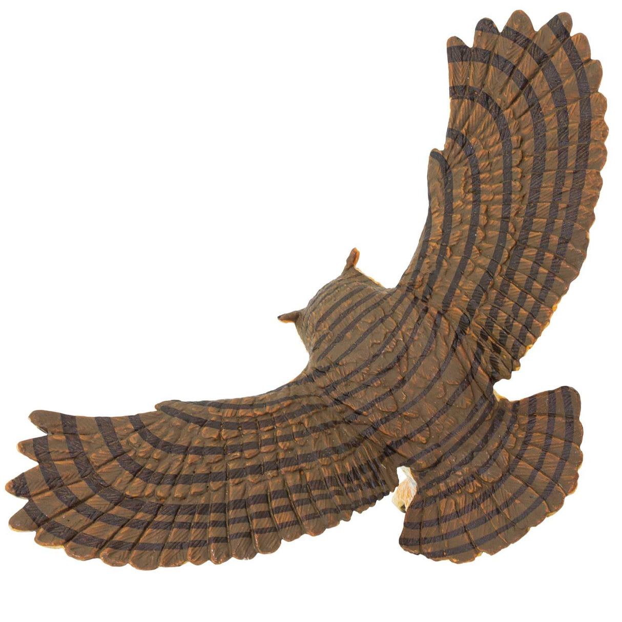 Safari Ltd. Great Horned Owl Figurine - Detailed 5.5" Plastic Model Figure - Fun Educational Play Toy for Boys, Girls & Kids Ages 3+