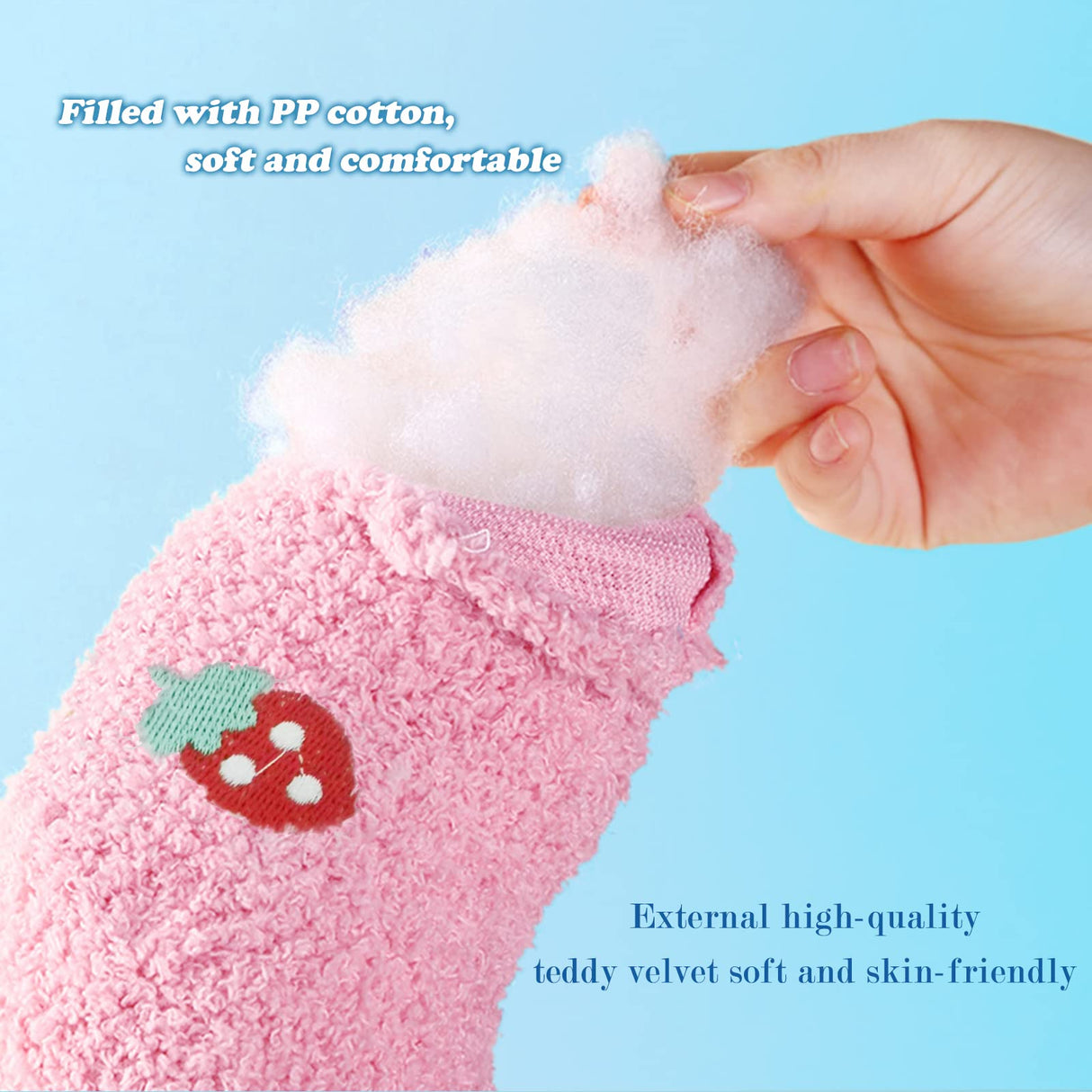 Whimsicalfox Cat Pillow for Indoor Cats, Ultra Soft Fluffy Cat Calming Pillow, Half Donut Cuddler with Cute Embroidery Pattern Providing Support of Pet Neck, Machine Washable