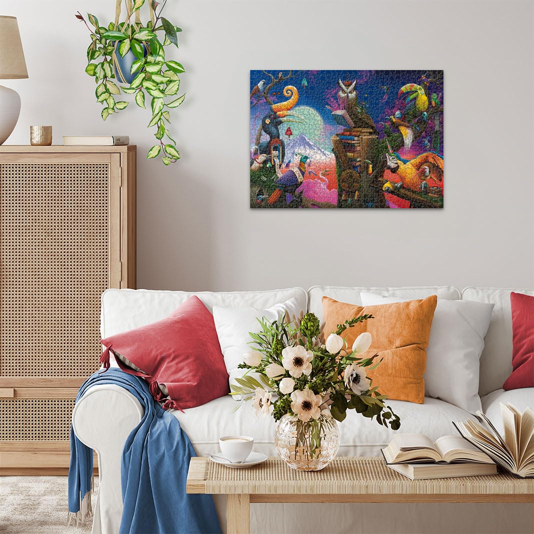 Ravensburger Songs of Extinct Birds Jigsaw Puzzle - 1000-Piece German Craftsmanship | Eco-Conscious Artistry | Perfect Interlocking Fit | Ideal for Adults and Kids Alike