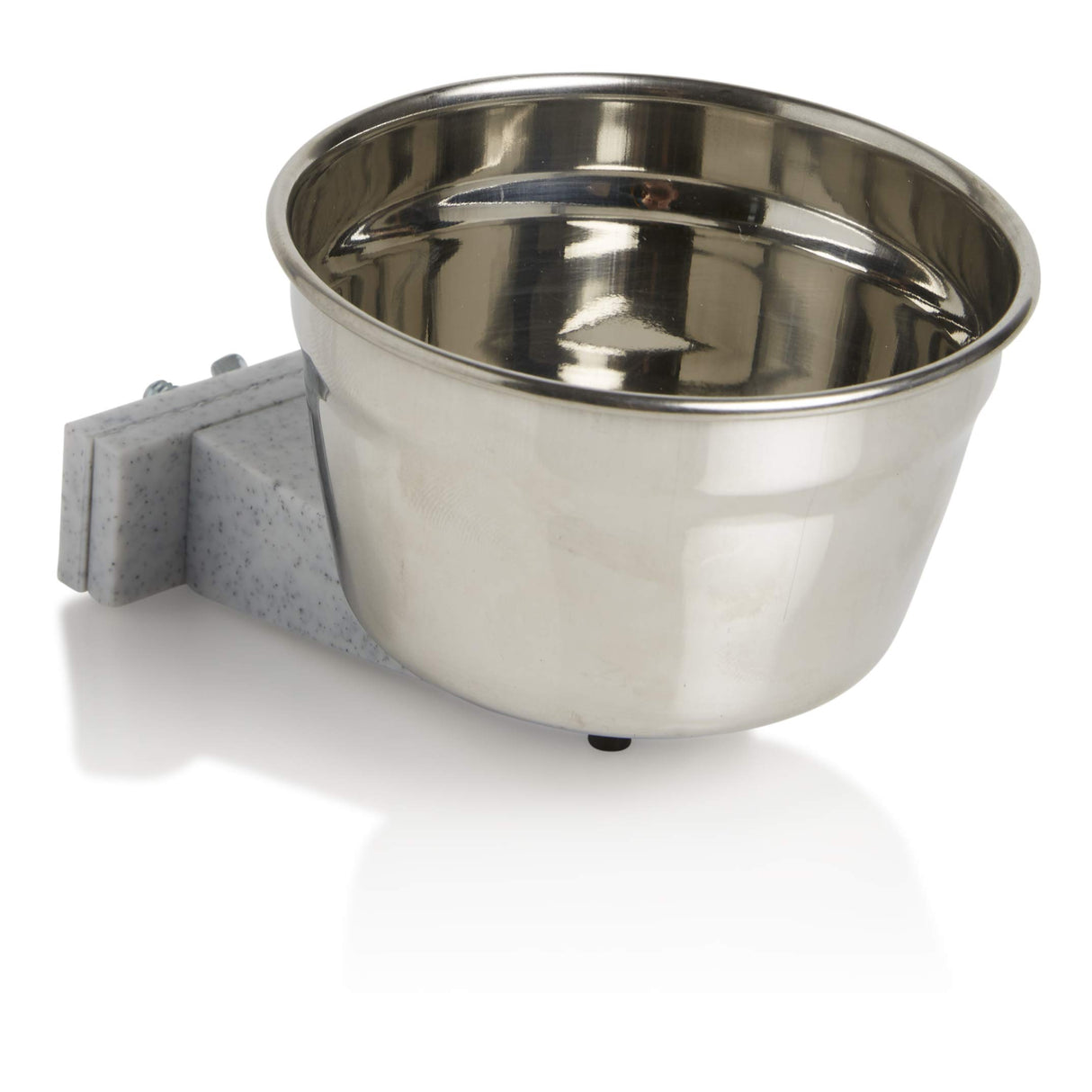 Lixit Quick Lock Cage Bowls for Dogs, Cats, Rabbits and Other Pets (20oz, Stainless)