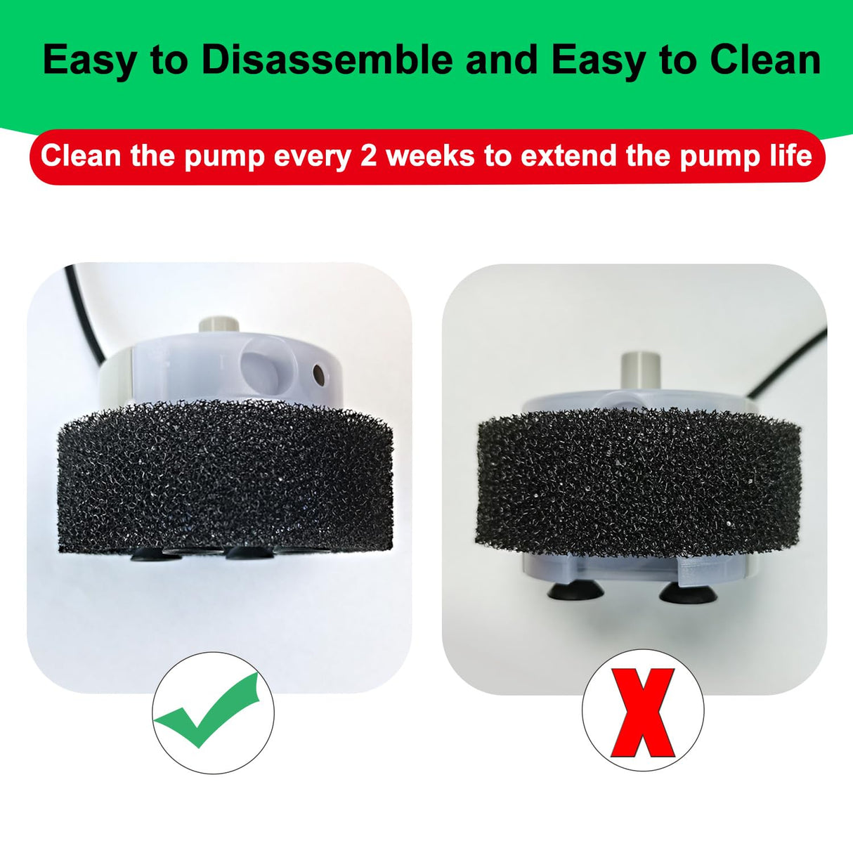 Cat Water Fountain Pump,Pet Water Fountain Pumps Replacement SMA-800 Submersible Motor,Cat Fountain Pump for Stainless Steel Cat Water Dispenser