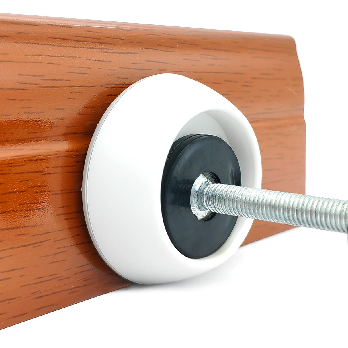 Vmaisi Baby Gate Wall Protector - Protect Walls from Pressure Mounted Pet Dog Gates, 4 Pack White