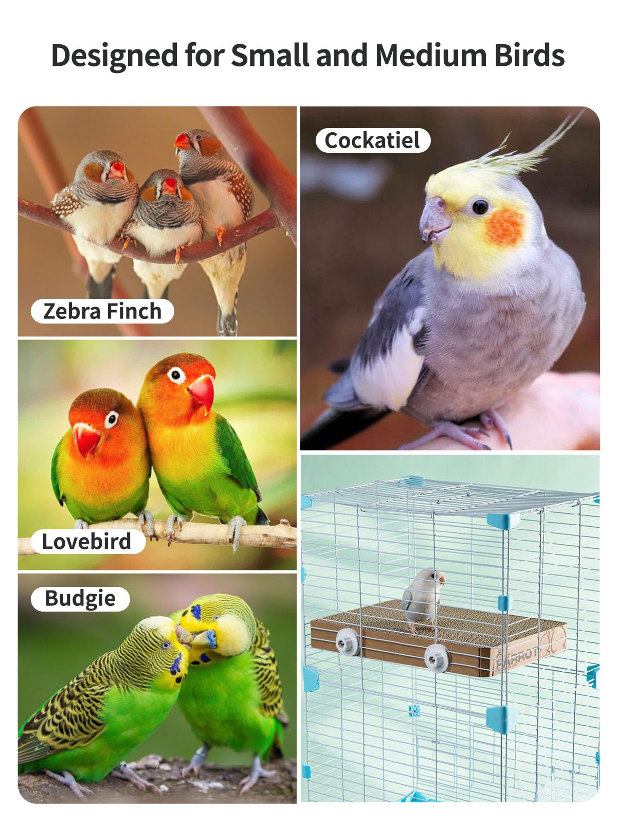 12.3 Inch Paper Bird Toys, Bird Platform, Parrot Toy, Help Birds Clean Beak, Release Stress, Reduce Boredom - Suitable for Budgie, Cockatiel, Lovebird, and Other Small to Medium-Sized Pet Birds