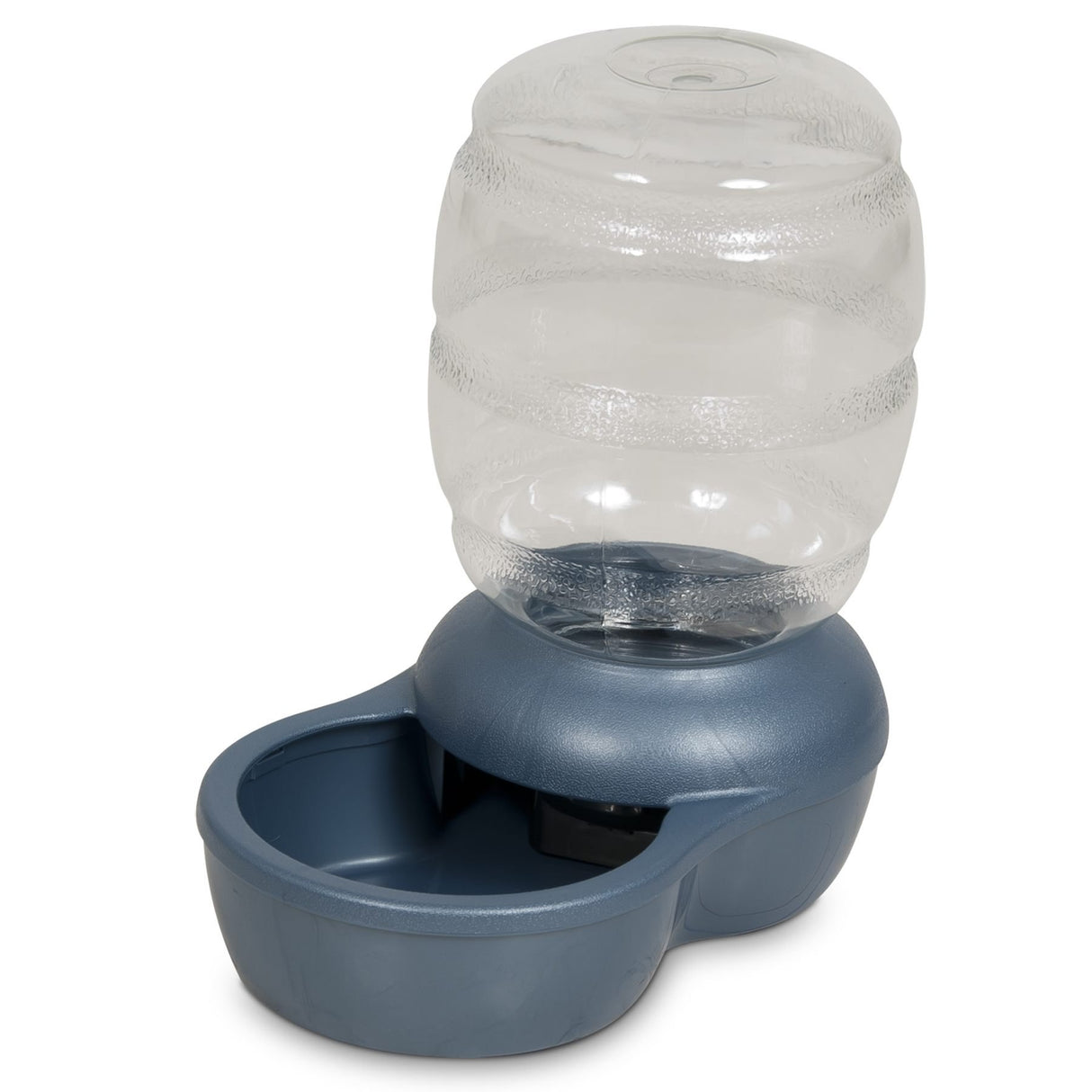 Petmate Replendish Gravity Waterer Cat and Dog Water Dispenser 0.5 GAL, Blue, Made in USA