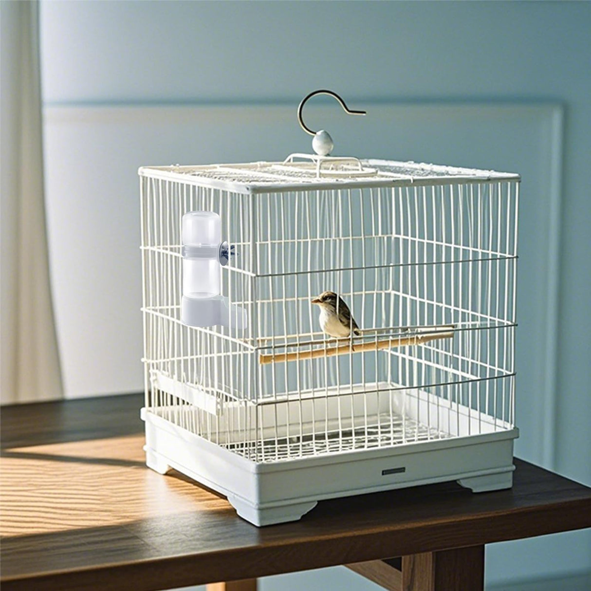 Pet Bird Automatic Water Dispenser,Bird Cage Hanging Drinking Device,Automatic Parrot Water Feeder,Budgies, Birds, Love Birds, Canary Drinking Fountains.
