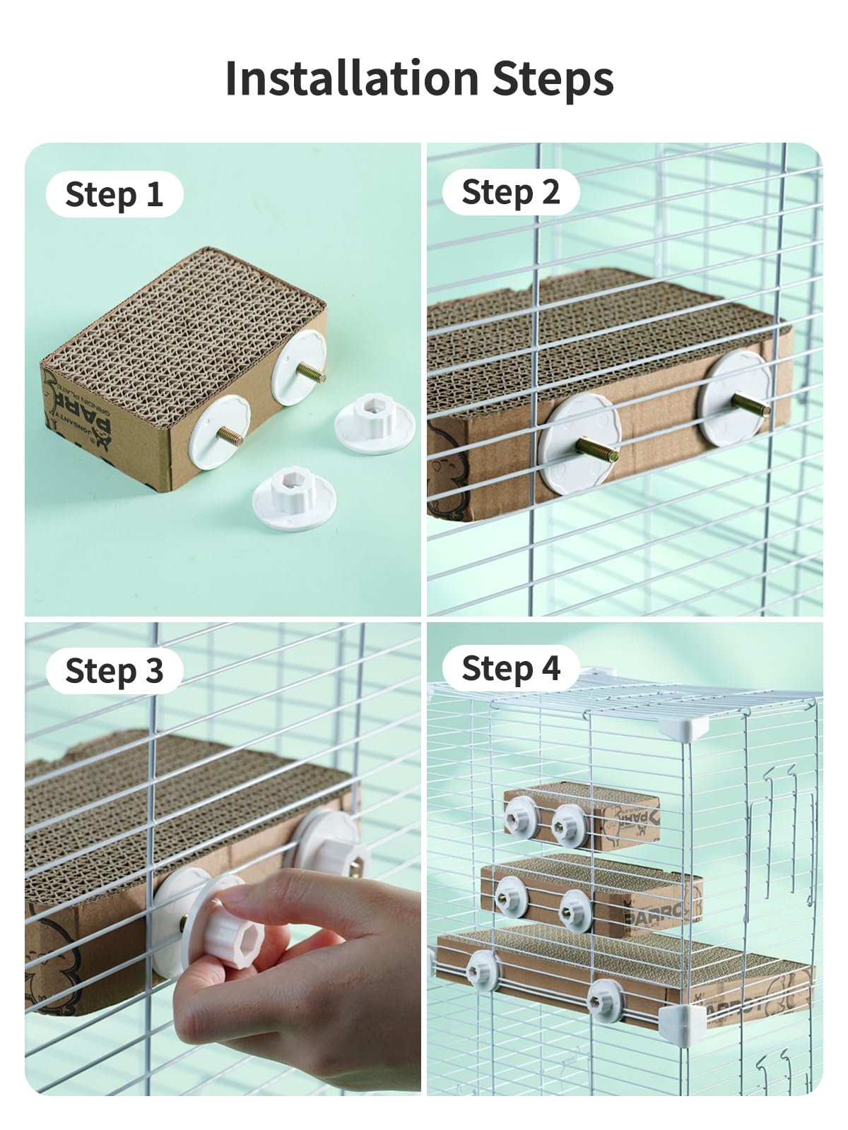 12.3 Inch Paper Bird Toys, Bird Platform, Parrot Toy, Help Birds Clean Beak, Release Stress, Reduce Boredom - Suitable for Budgie, Cockatiel, Lovebird, and Other Small to Medium-Sized Pet Birds