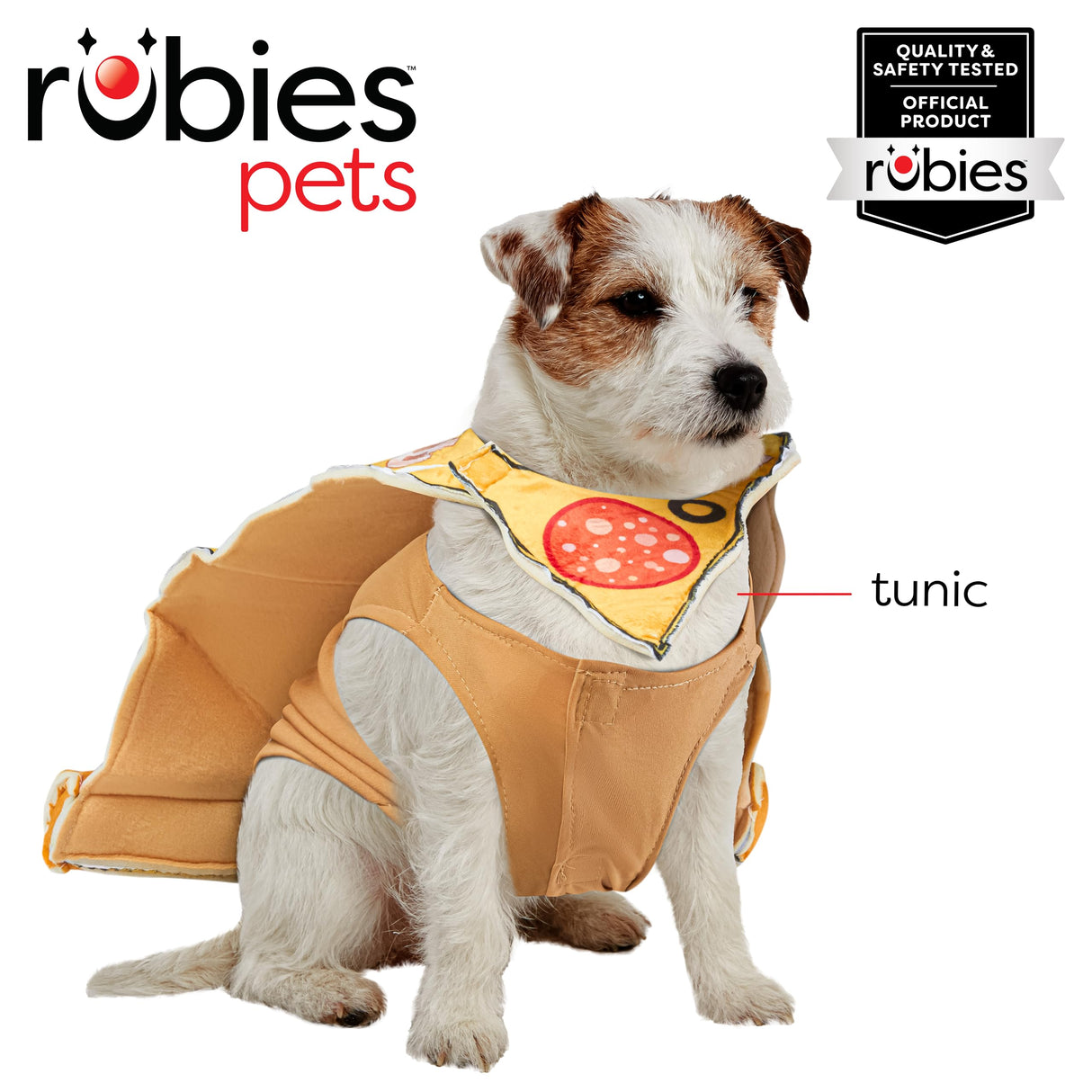 Rubies Pizza Slice Pet Costume for Dogs or Cats, XL
