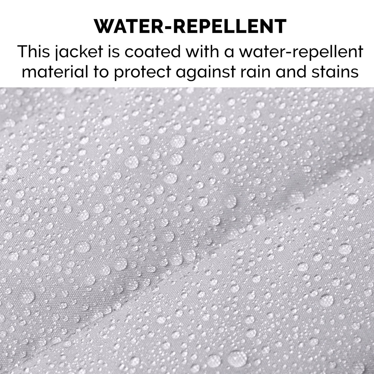 Furhaven Water-Repellent Small Dog Coat, Washable & Reflective w/ Leash Access & Stretch Fabric - Pro-Fit Active Jacket - Chrome, Small