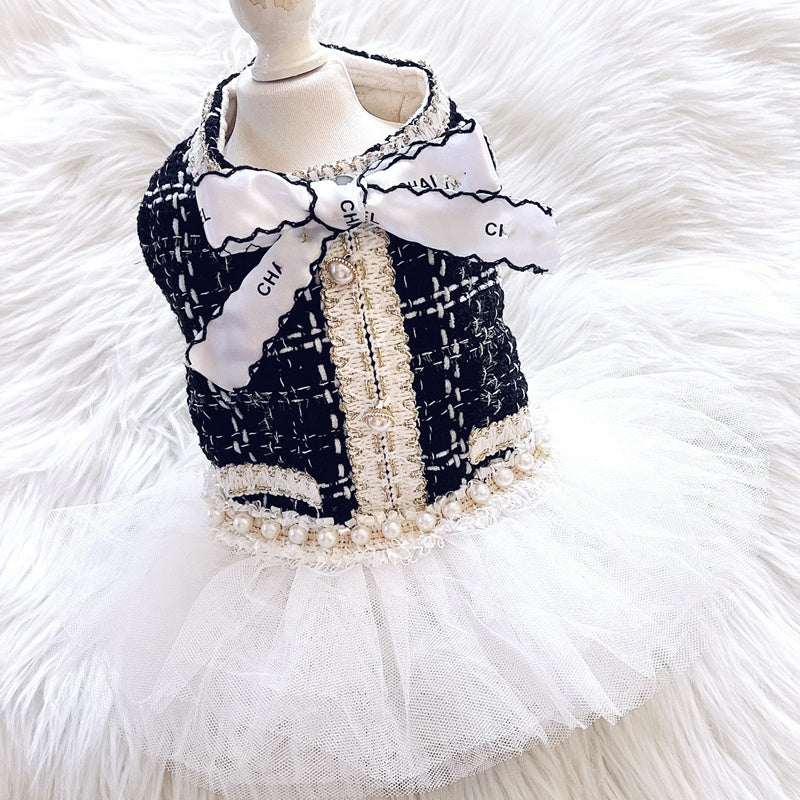 Lace Dress Clothes For Small Dogs