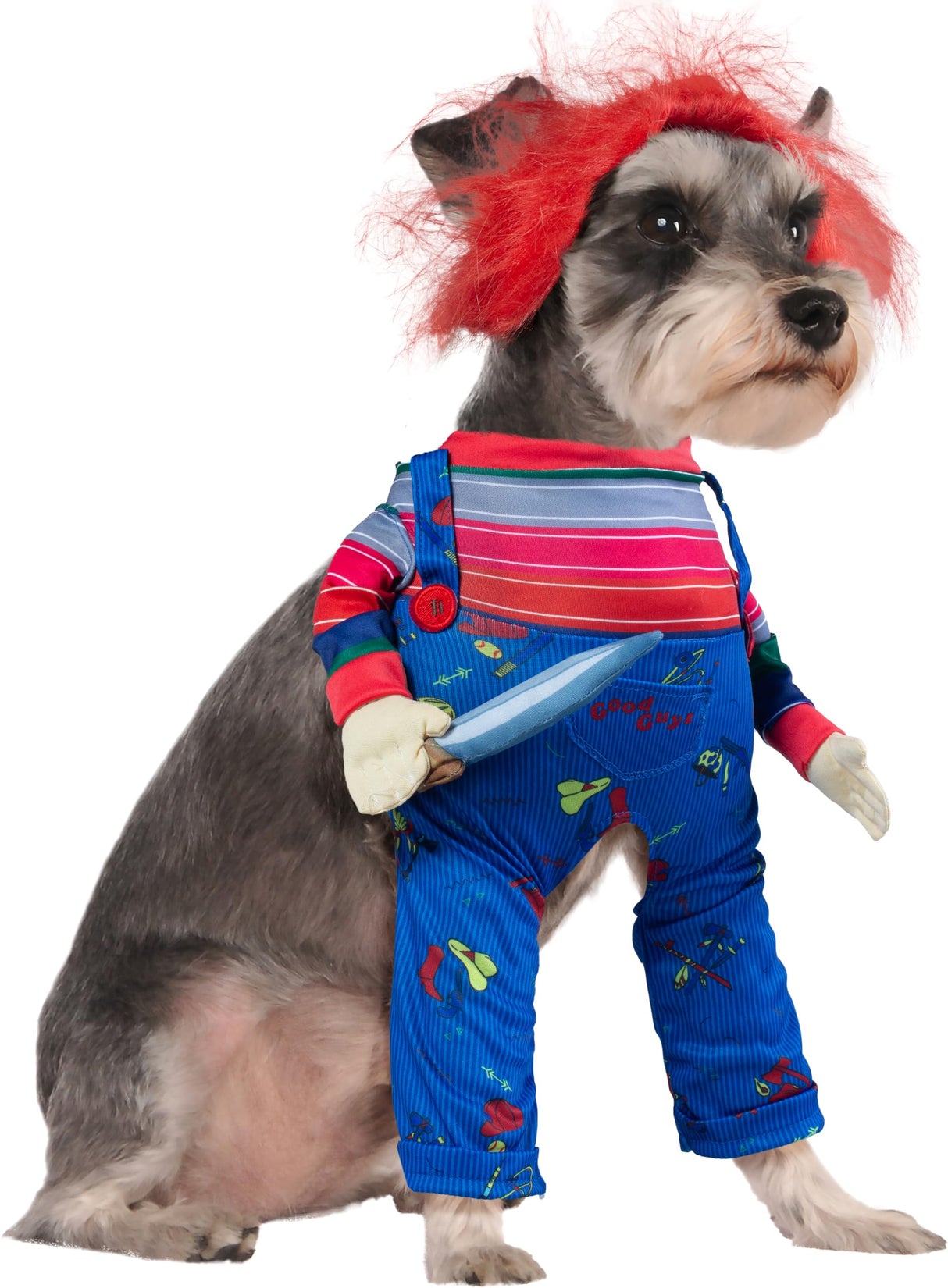 Child's Play: Chucky Pet Costume for For Dogs or Cats by Rubies, XS