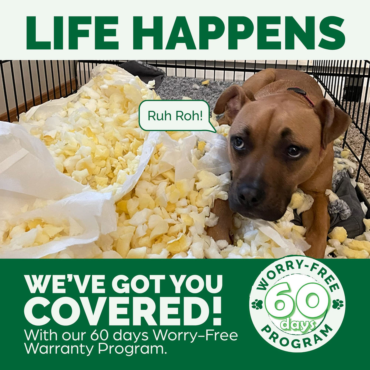 Furhaven Orthopedic Dog Bed for Medium/Small Dogs w/ Removable Bolsters & Washable Cover, For Dogs Up to 35 lbs - Two-Tone Plush Faux Fur & Suede L Shaped Chaise - Stone Gray, Medium