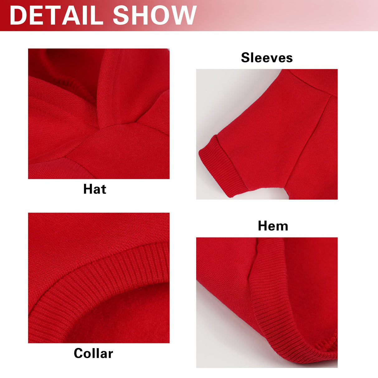 Cute but Psycho Dog Hoodie - Warm and Soft Dog Sweatshirt with Leash Hole, Fun Slogan Print, Cozy Winter Coat for Small Medium Dogs and Cats, Perfect for Cold Weather and Daily Walks.Red XXL