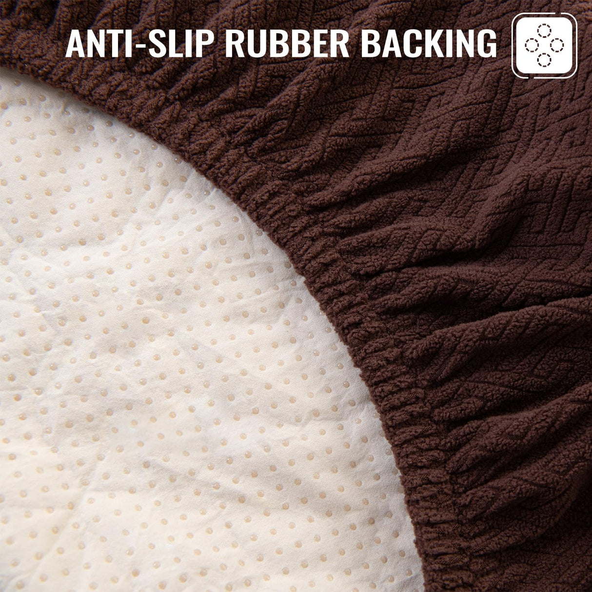 Nanbowang Waterproof Dog Bed Replacement, Washable Pet Pillow Cover Quilted, Lovely Puppy Bed for Dog/Cat - 16x25 Brown