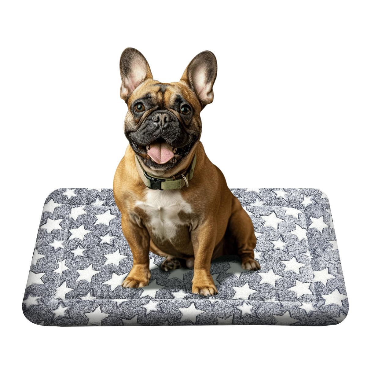 Dog Bed Mat - Comfortable Dog Kennel Pad, Multi-Purpose Dog Crate Bed & Dog Bed Mats for Dogs & Cats – Soft Dog Crate Mat & Dog Bed Crate Mat for Dog & Cat (Gray, S(24 * 18 * 1.5))