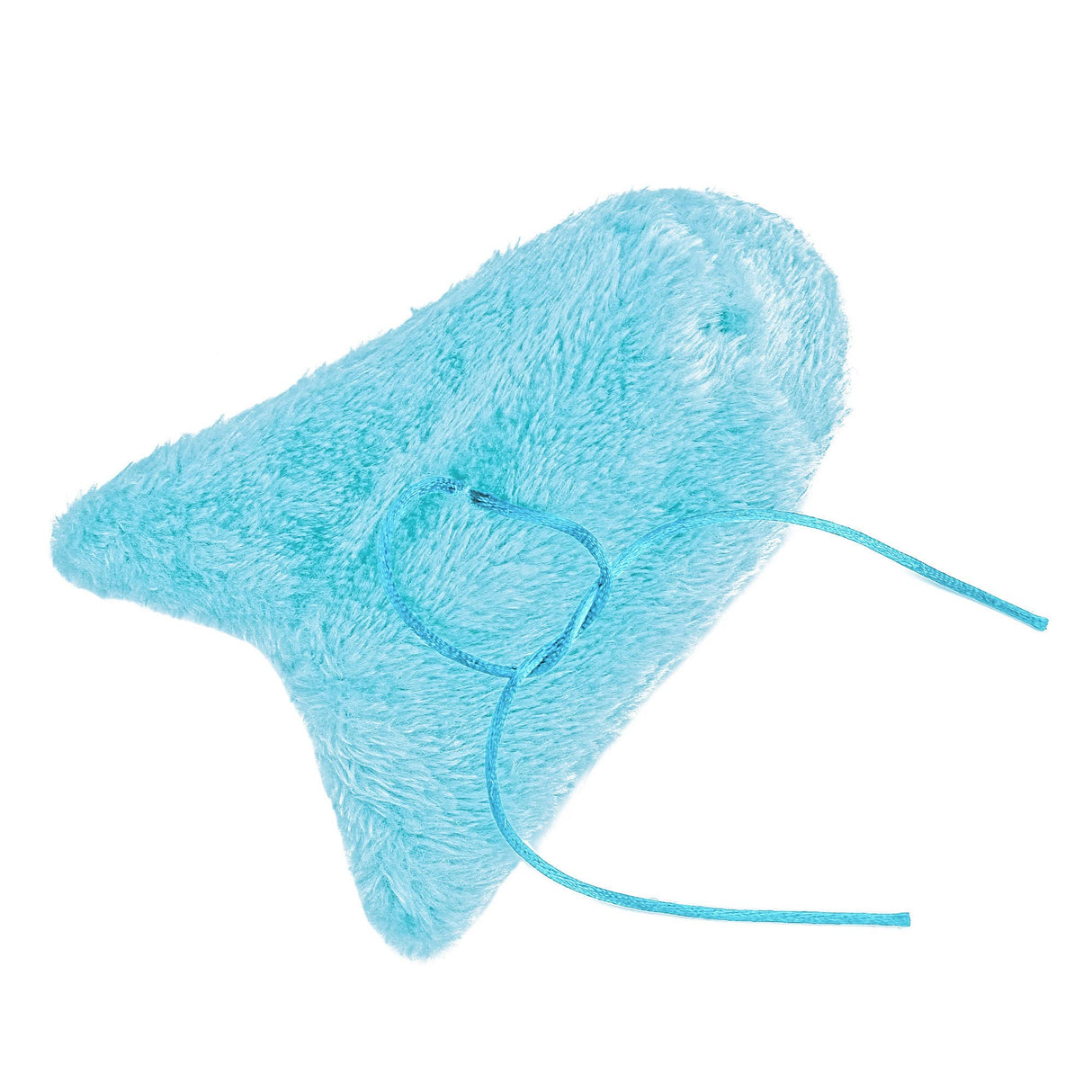 Filhome Comfort Corner Fleece Bird Blanket Parrot Cage Snuggle Hut Warm Bird Nest House Bed Hanging Hammock Toy for Parakeet Cockatiel Pigeon Small Animals Shelter Plush Bedding(Blue/M)