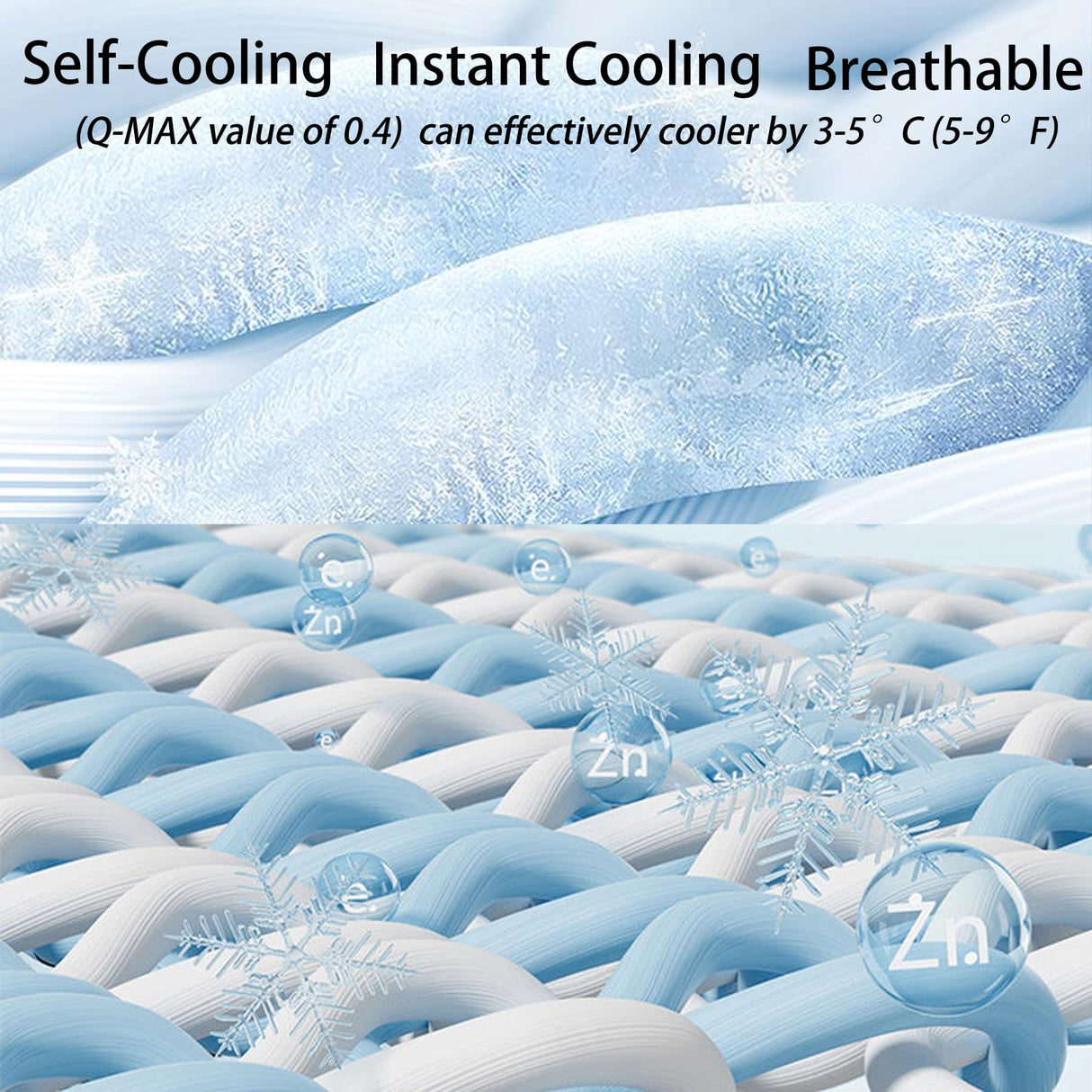 Rzxlszy Cat Cooling Mat 20" x 15" Small Pad for Dogs Sleeping Mats for Dog and Cat Durable Self Cool Pet Blanket Outdoor Indoor Non-Slip Cooling Dog Crate Mats (Gray)