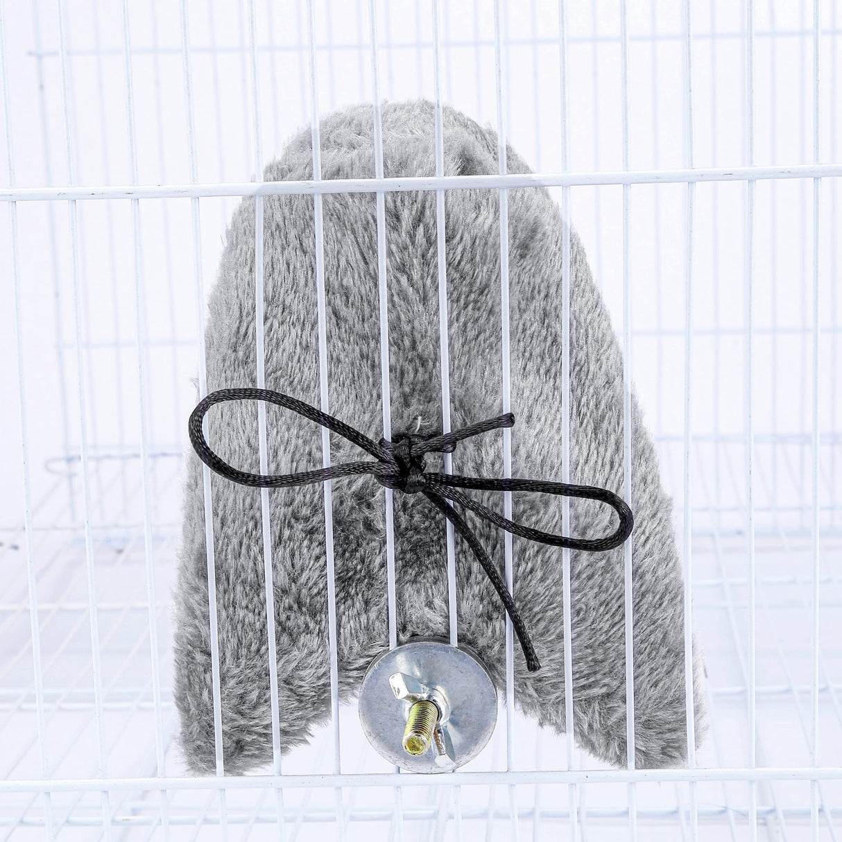 Mogoko Comfort Corner Fleece Bird Blanket,Cuddle Nest Hanging Toy,Parrot Cage Snuggle Hut Warm Plush Bedding,Small Animals Shelter Plush Bedding for Parakeet Cockatiel Pigeon (Size L)