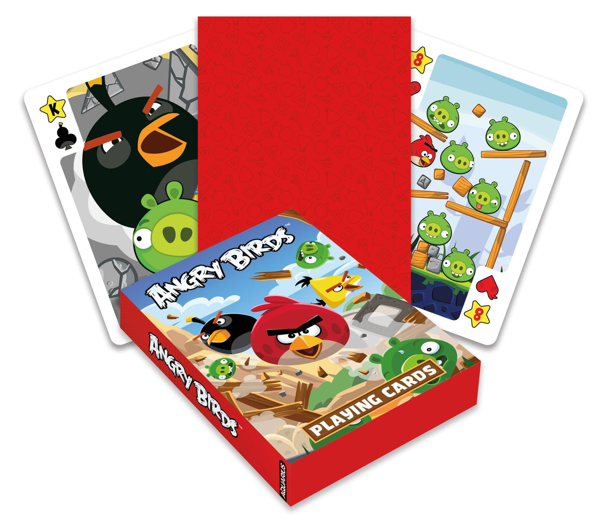 Aquarius Angry Birds Playing Cards – Angry Birds Themed Deck of Cards for Your Favorite Card Games - Officially Licensed Angry Birds Merchandise & Collectibles