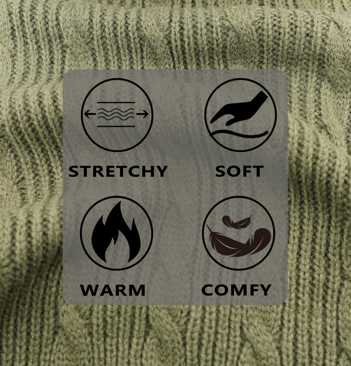 Dog Sweaters for Small Dogs Girl Fall Chihuahua Clothes Thick Small Dog Sweater Knitted Turtleneck Dog Clothes Stretchy Puppy Sweater Pet Pullover Knitwear Dog Outfits for Cold Weather (Green, Small)