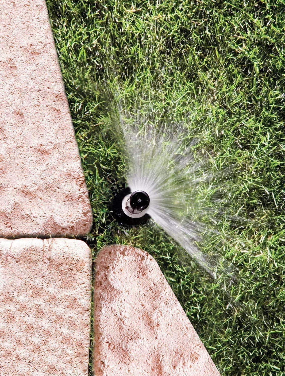 Rain Bird 1806AP Professional Pop-Up Sprinkler, Adjustable 0° - 360° Pattern, 8' - 15' Spray Distance, 6" Pop-up Height