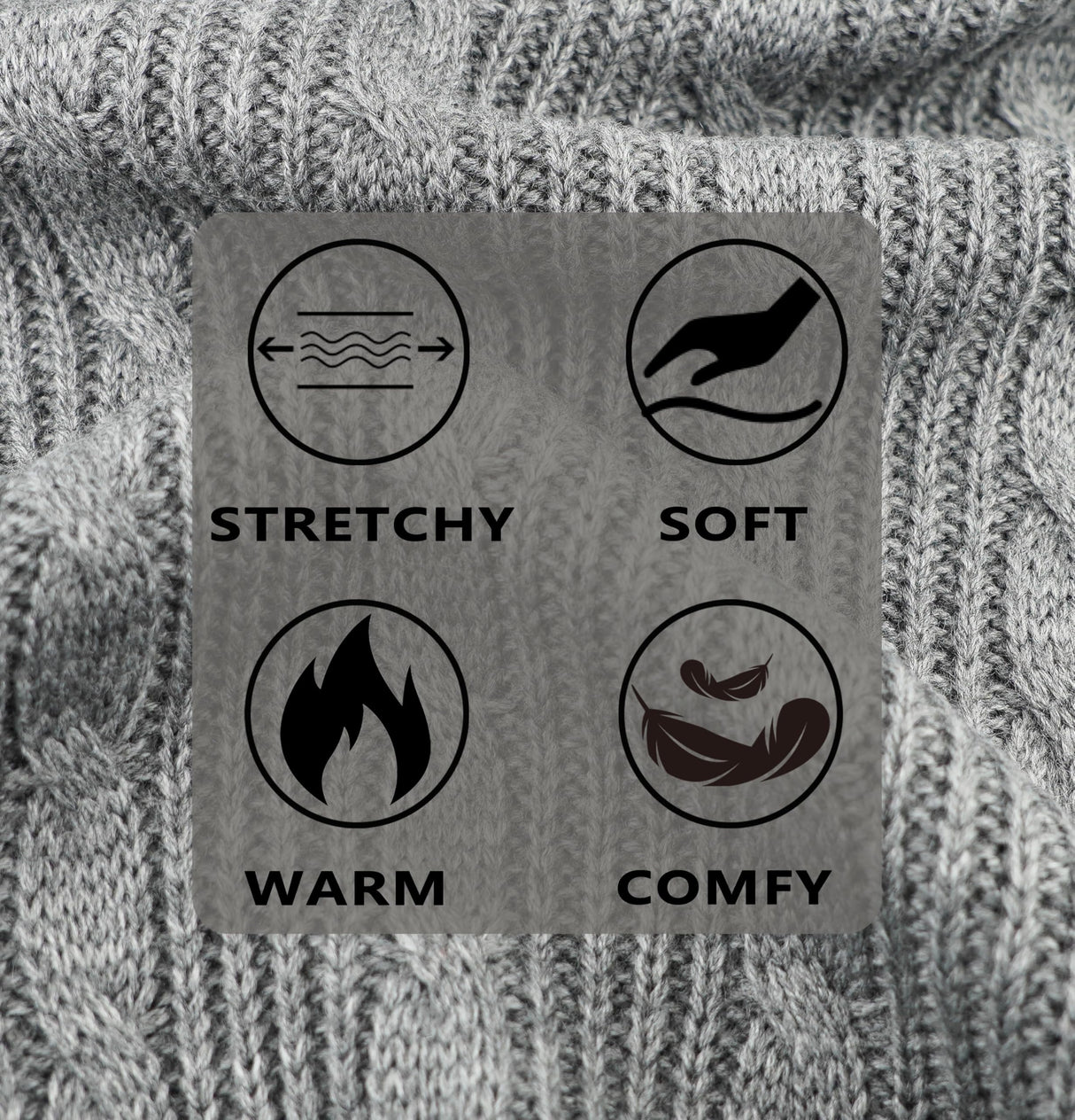 Winter Dog Clothes for Small Dogs Turtleneck Dog Sweaters Dog Knitted Warm Sweater Puppy Cold Weather Clothes Small Dog Pullover Sweater Fall Doggie Outfits Cat Apparel (Small)