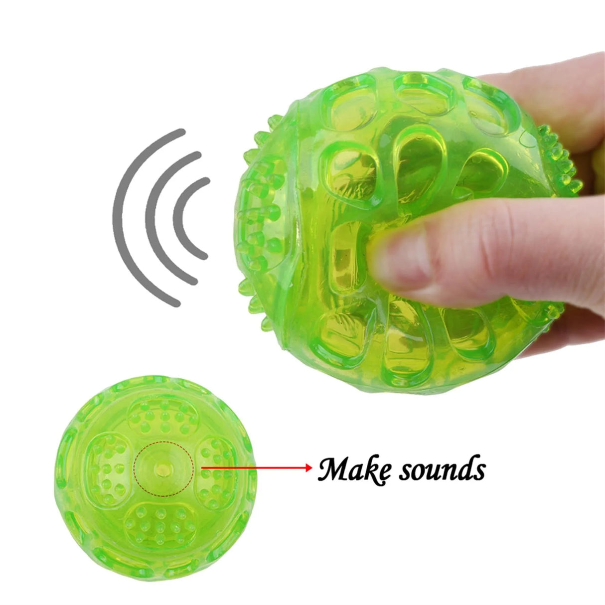 Interactive Rubber Ball