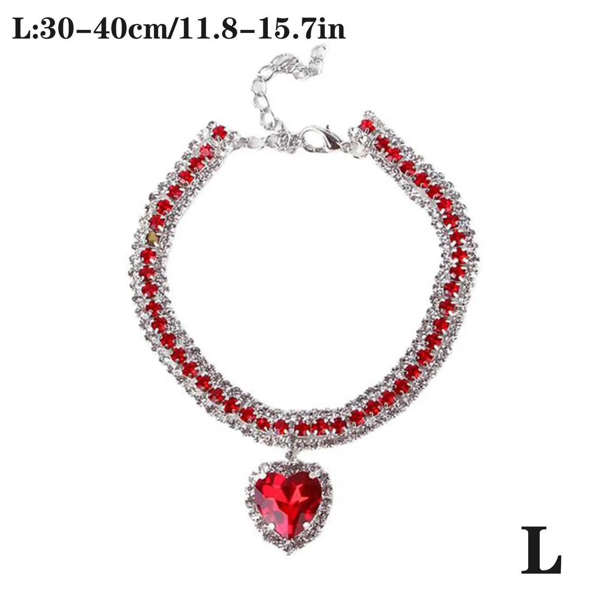 Crystal Pendant Pet Collar