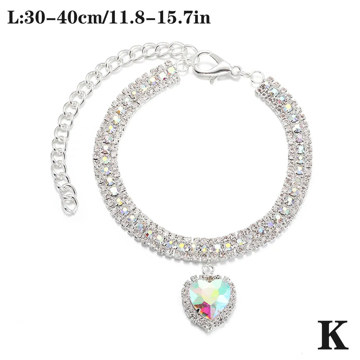 Crystal Pendant Pet Collar