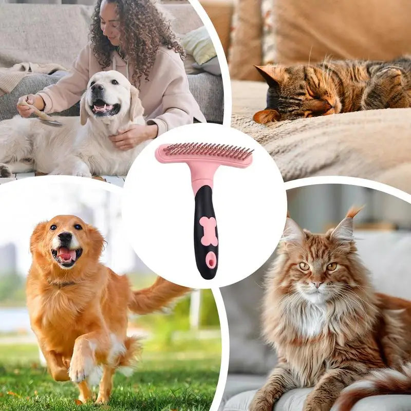 Double Row Deshedding Brush