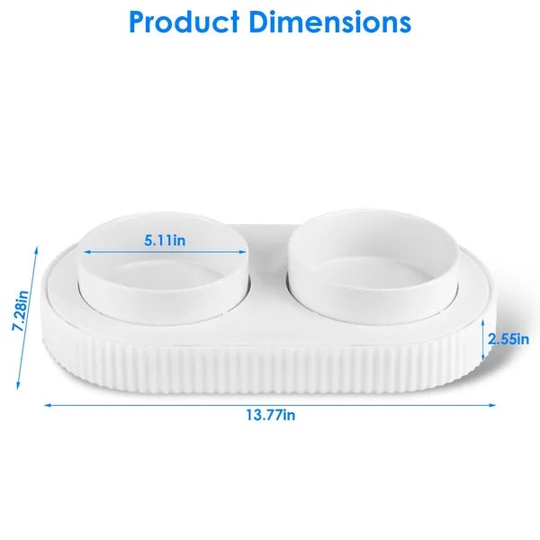 Heated Water Bowl For Dogs And Cats Ceramic Heated Pet Water Bowl