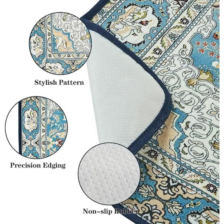 Qeils Washable Pee Pads For Dogs, 2 Pack Reusable Puppy Pads 36x41 Super Absorbent Leakproof Dog Training Pads, Non-Slip Potty Pads For Floor, Crate, Couch, Whelping Pads Litter Mat Pet Supplies