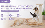 Indoor Cat Soft Scratching Board And Interactive Ball Track Toy Cat Rest And Grooming Supplies