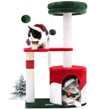 33 Inch Christmas Style Cat Climbing Frame