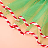 Pet Green Gauze Skirt Hat Suit Cute Dog Holiday Clothing