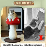 Large Size Cat Scratching Board, 23.6 Inch L Shape Cat Scratching Pad Wall Mounted, Cat Scratching Board With Ball Toy For Indoor Cats To Play