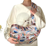 Hands-free Pet Cuddle Carrier For Small And Medium-sized Dogs, Cats, Rabbits, Lambs, Chickens, Etc.