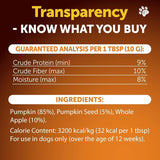 Do Not Sell On Amazon Pumpkin Powder For Dogs Digestive Support 8 OZ Fiber Supplement For Constipation For Gut Balance Healthy Skin Digestion Glands Firm Stool Poop Anti Diarrhea Gas Relief